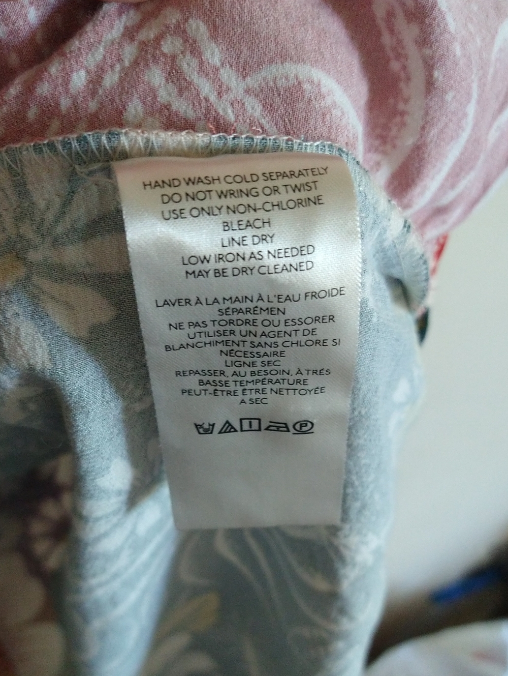 Anthropologie Multi-Color Floral V-Neck Asymmetrical Maxi Dress Size 12 - Picture 4 of 7